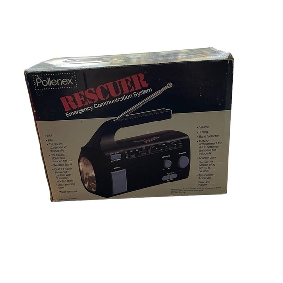 Pollenex Rescurer Emergency Communication System Model Er-1 in box Vintage - Picture 1 of 9